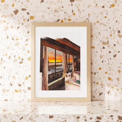 Boston Sunrise Poster
