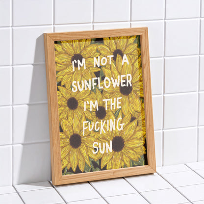 Sunflower Poster