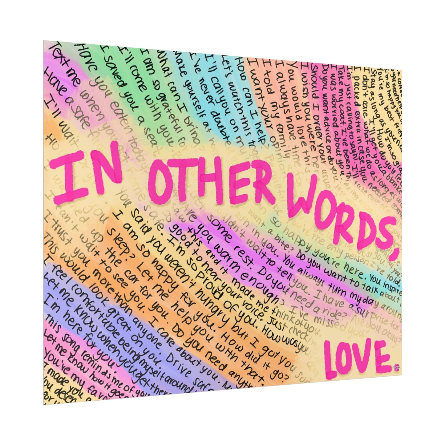 In Other Words Poster