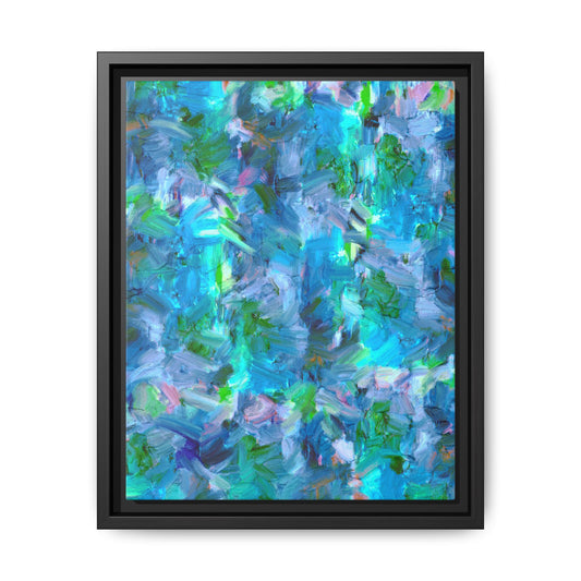 Cool Spring Framed Canvas