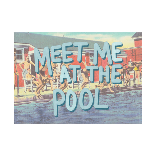 Pool Day Poster