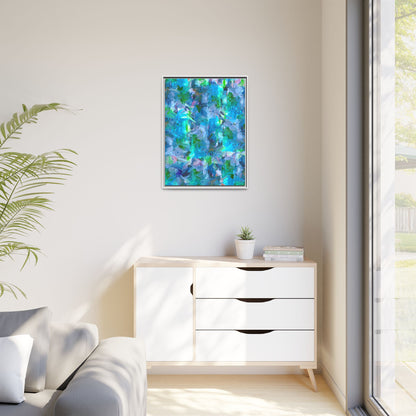 Cool Spring Framed Canvas