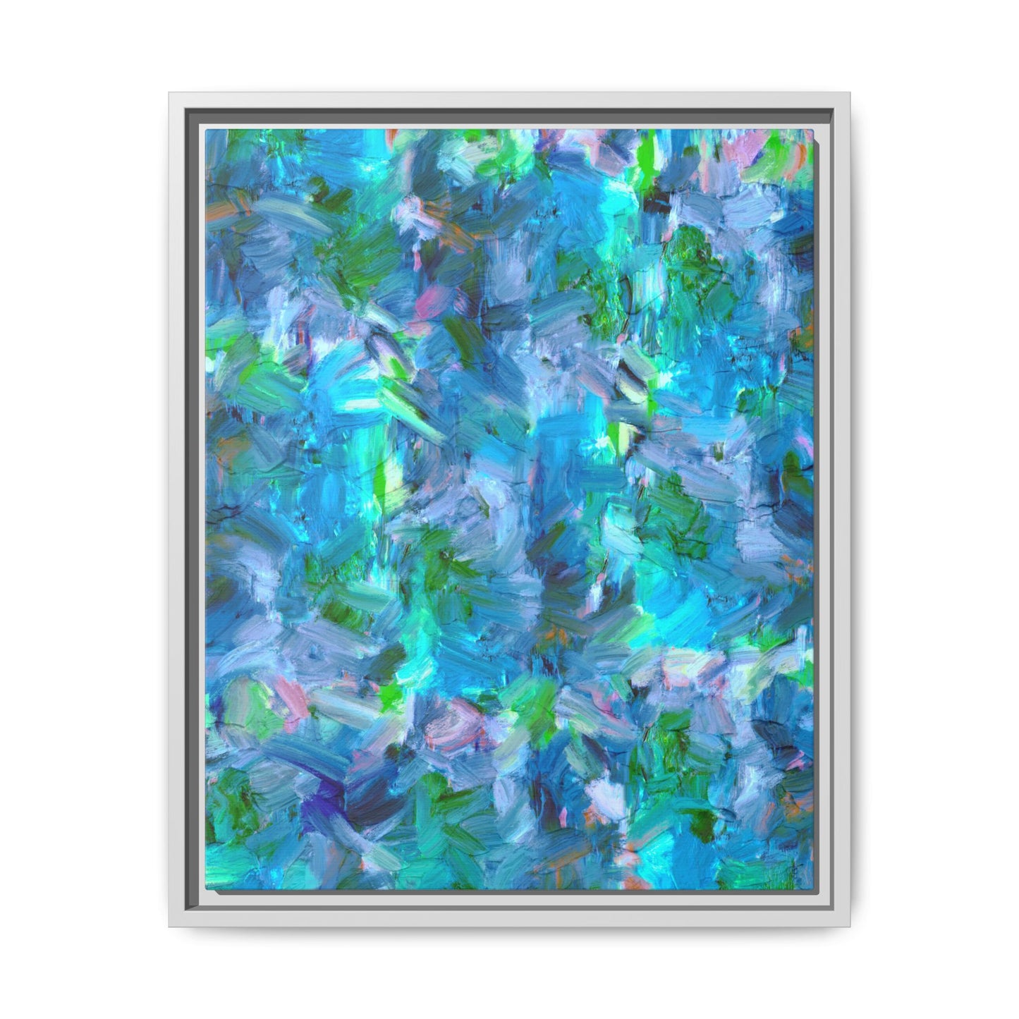 Cool Spring Framed Canvas