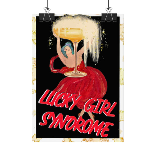 Lucky Girl Syndrome Poster