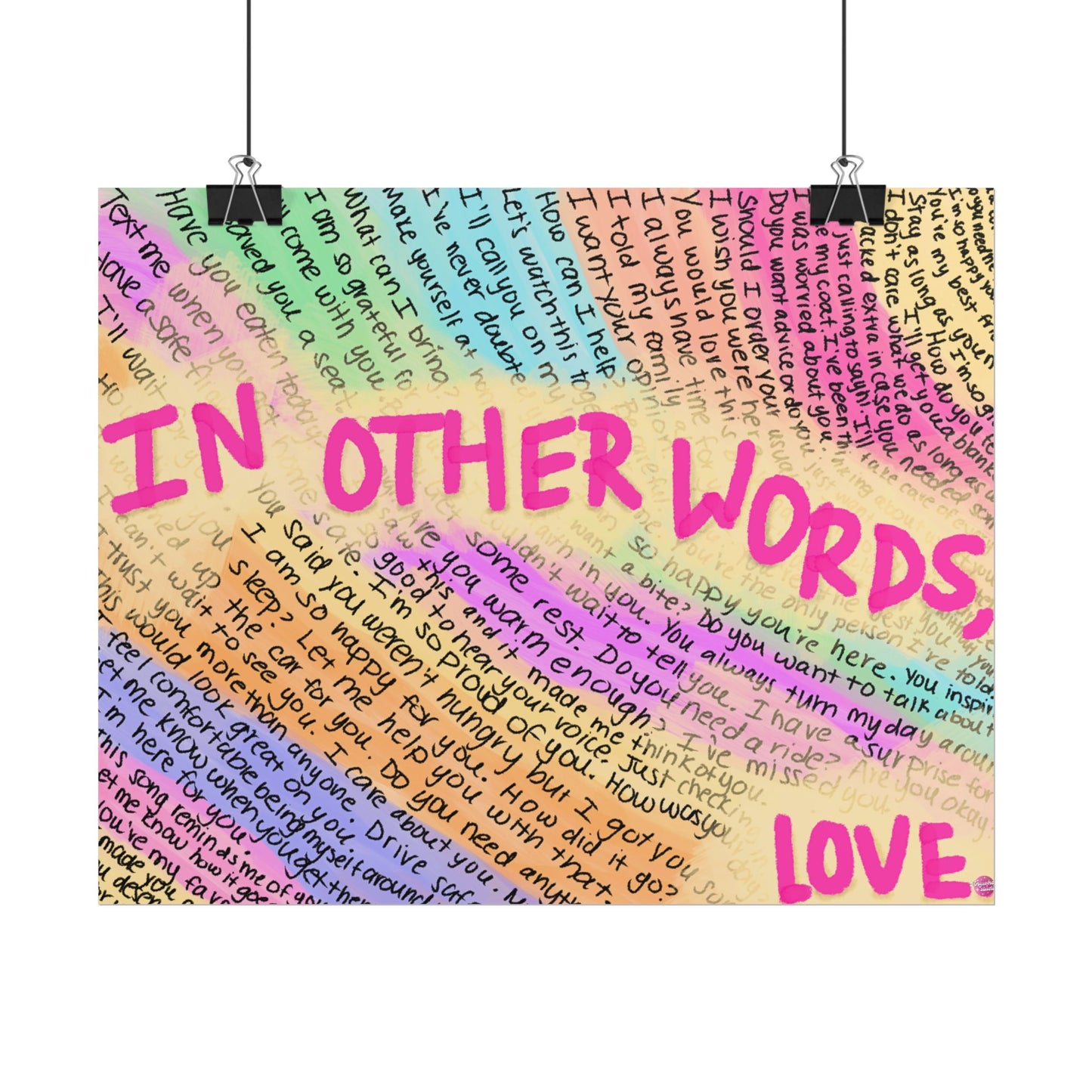 In Other Words Poster