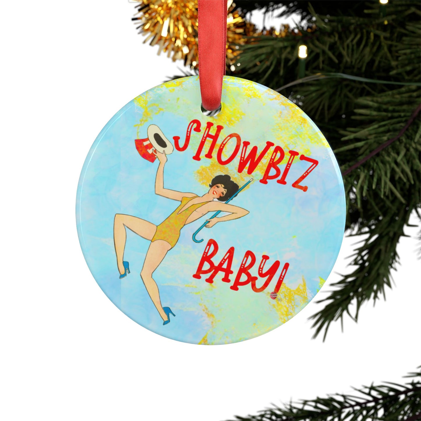 Showbiz Baby Ornament