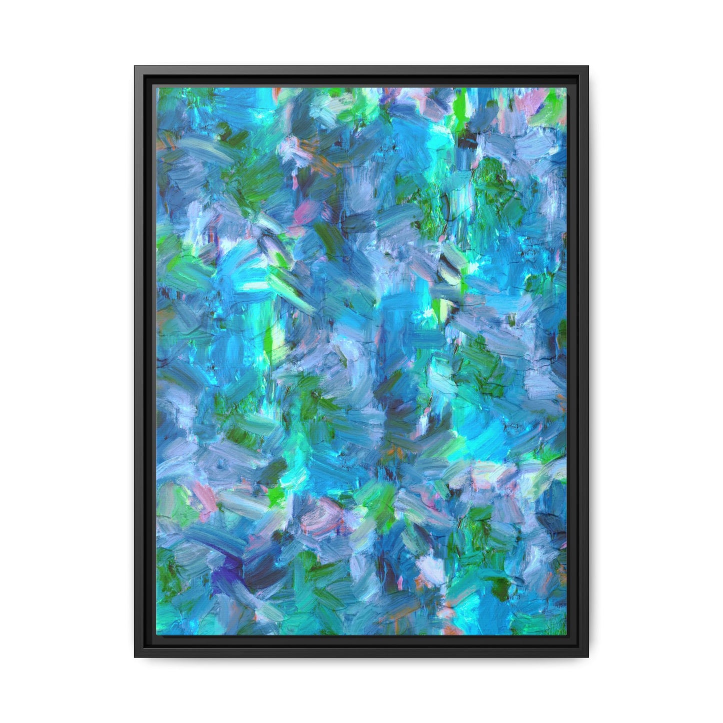 Cool Spring Framed Canvas