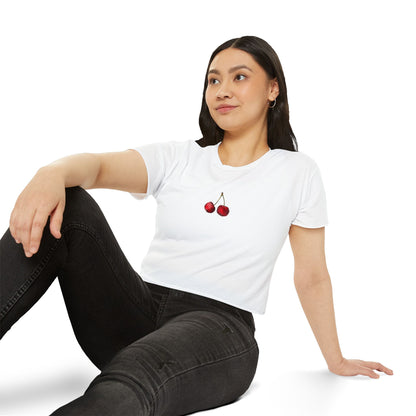 Cherry Cropped T-Shirt