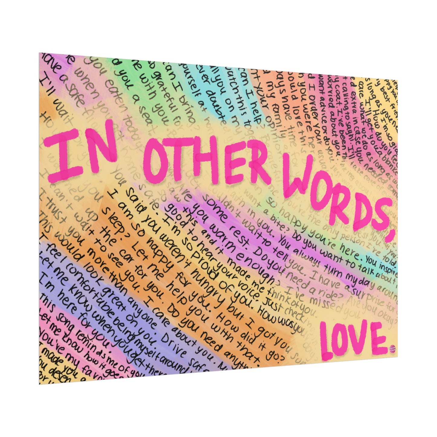 In Other Words Poster