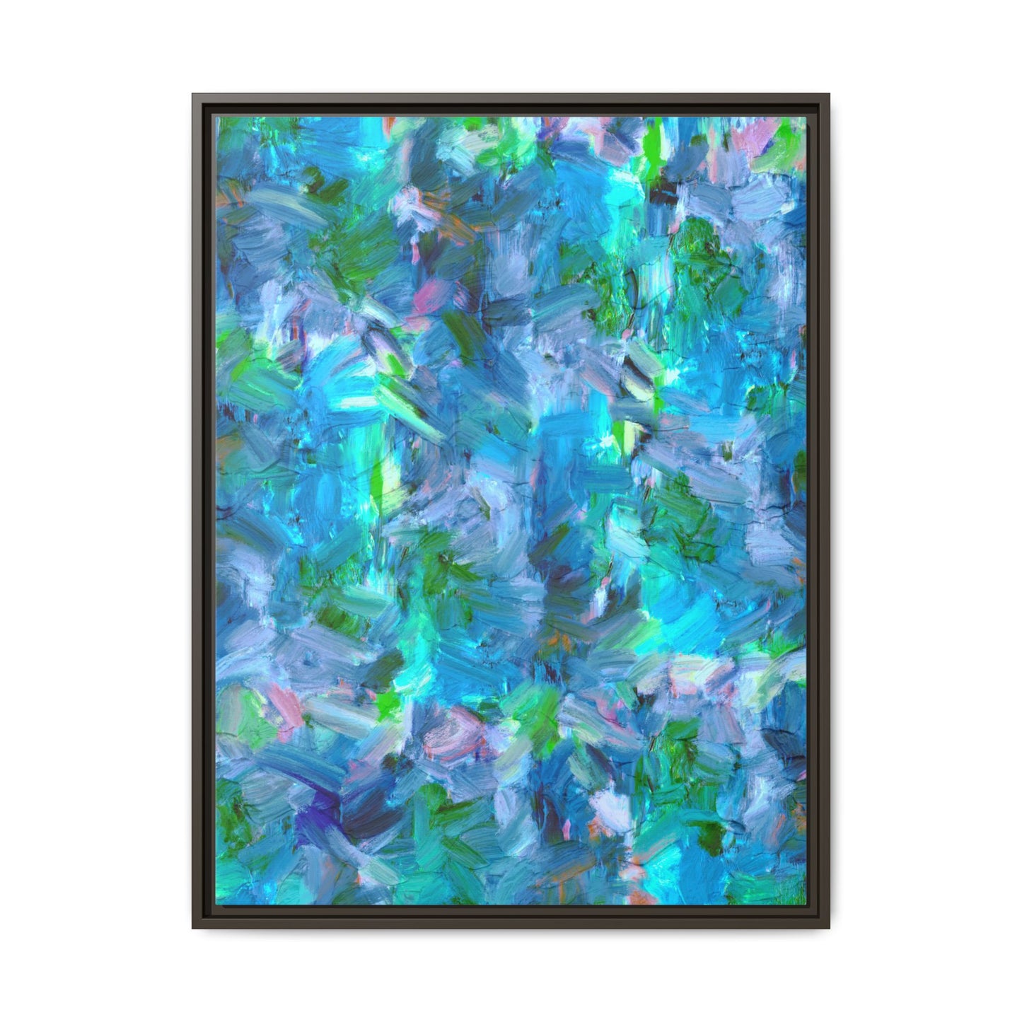 Cool Spring Framed Canvas