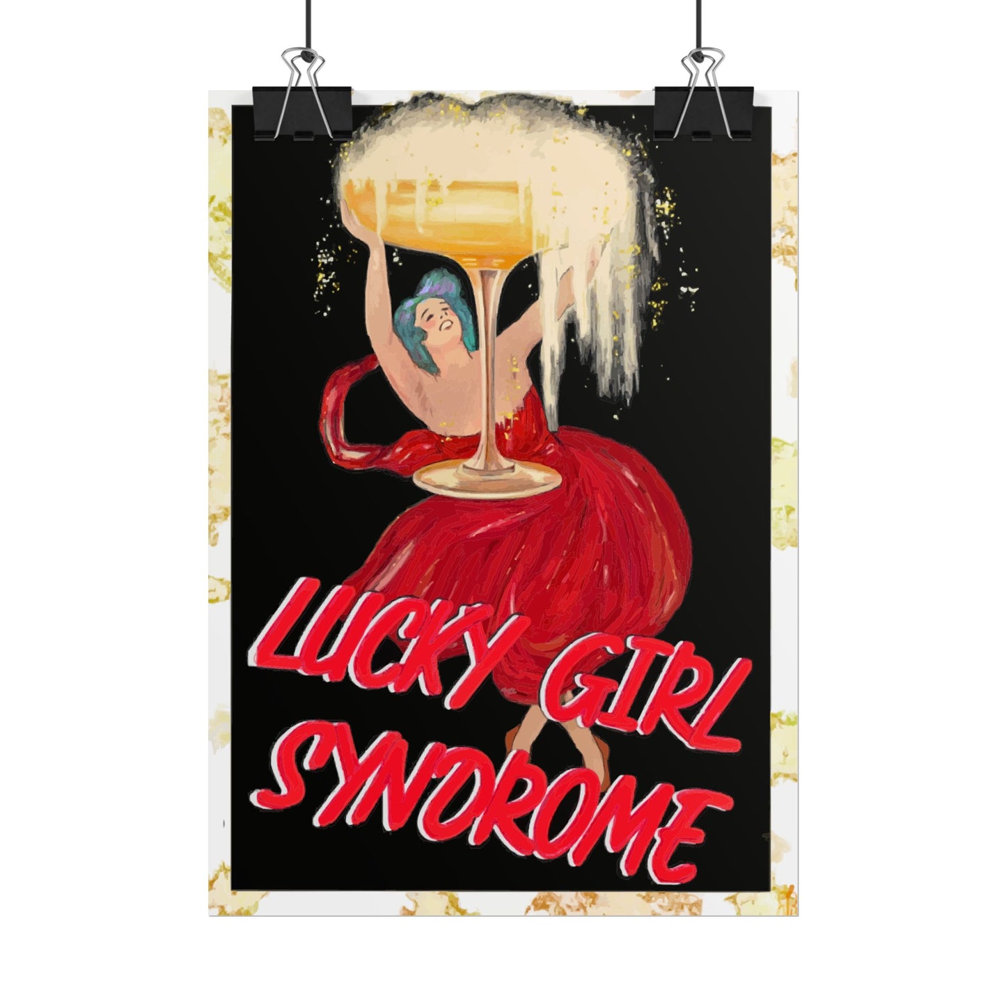 Lucky Girl Syndrome Poster