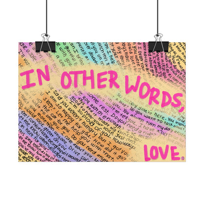 In Other Words Poster