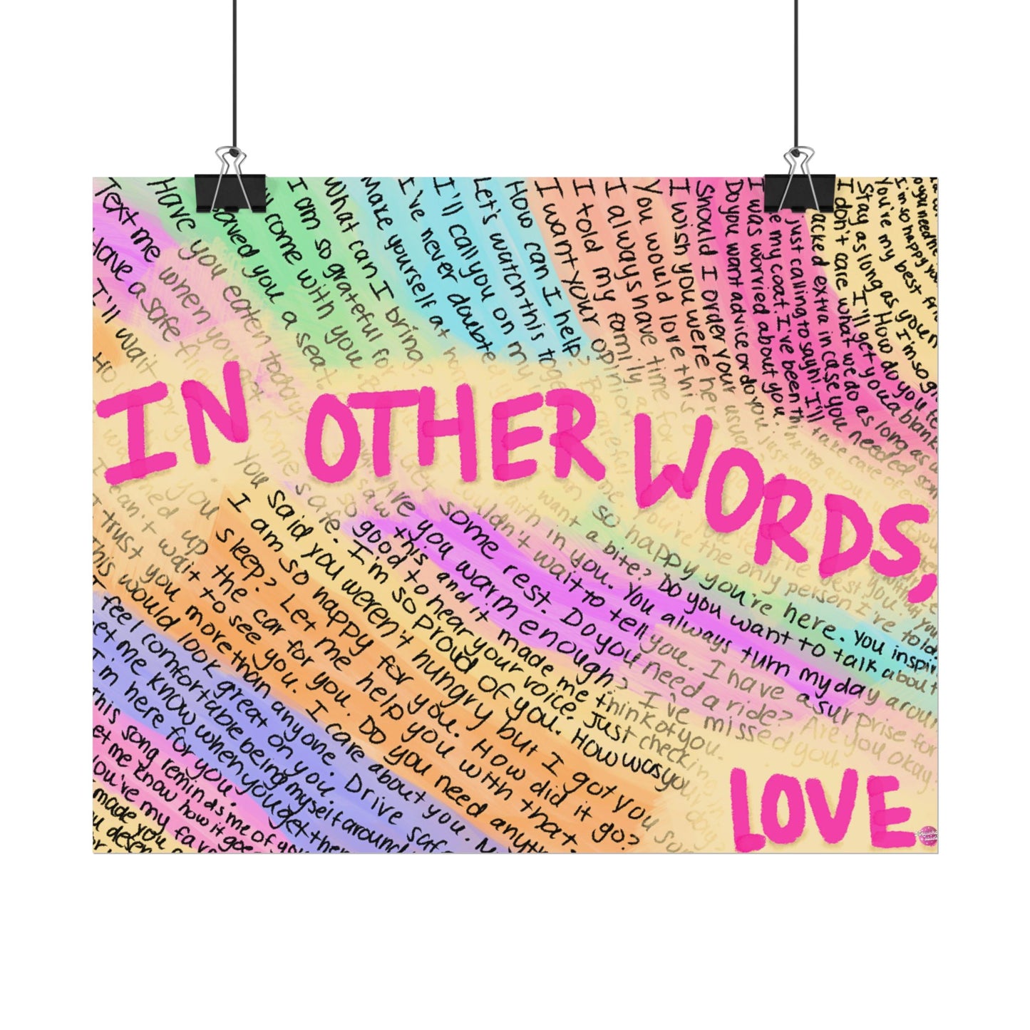 In Other Words Poster