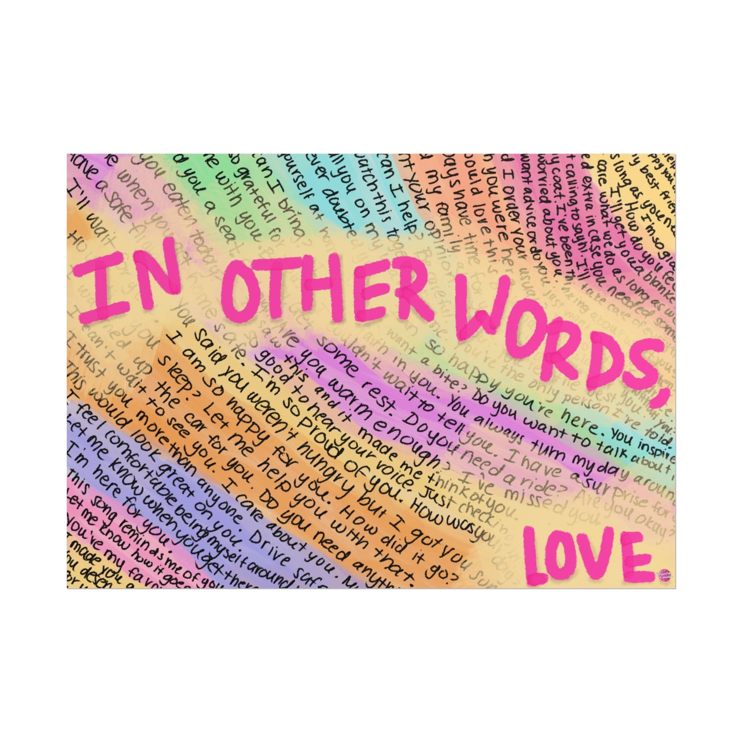 In Other Words Poster