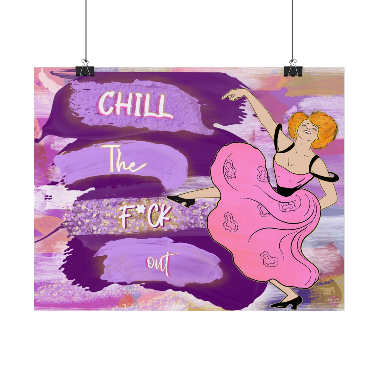 Chill the Fck Out Poster