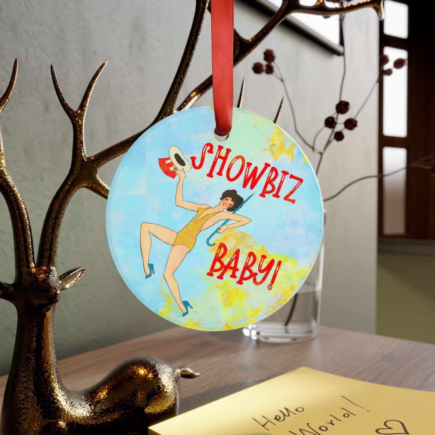 Showbiz Baby Ornament