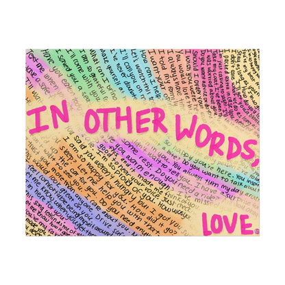 In Other Words Poster