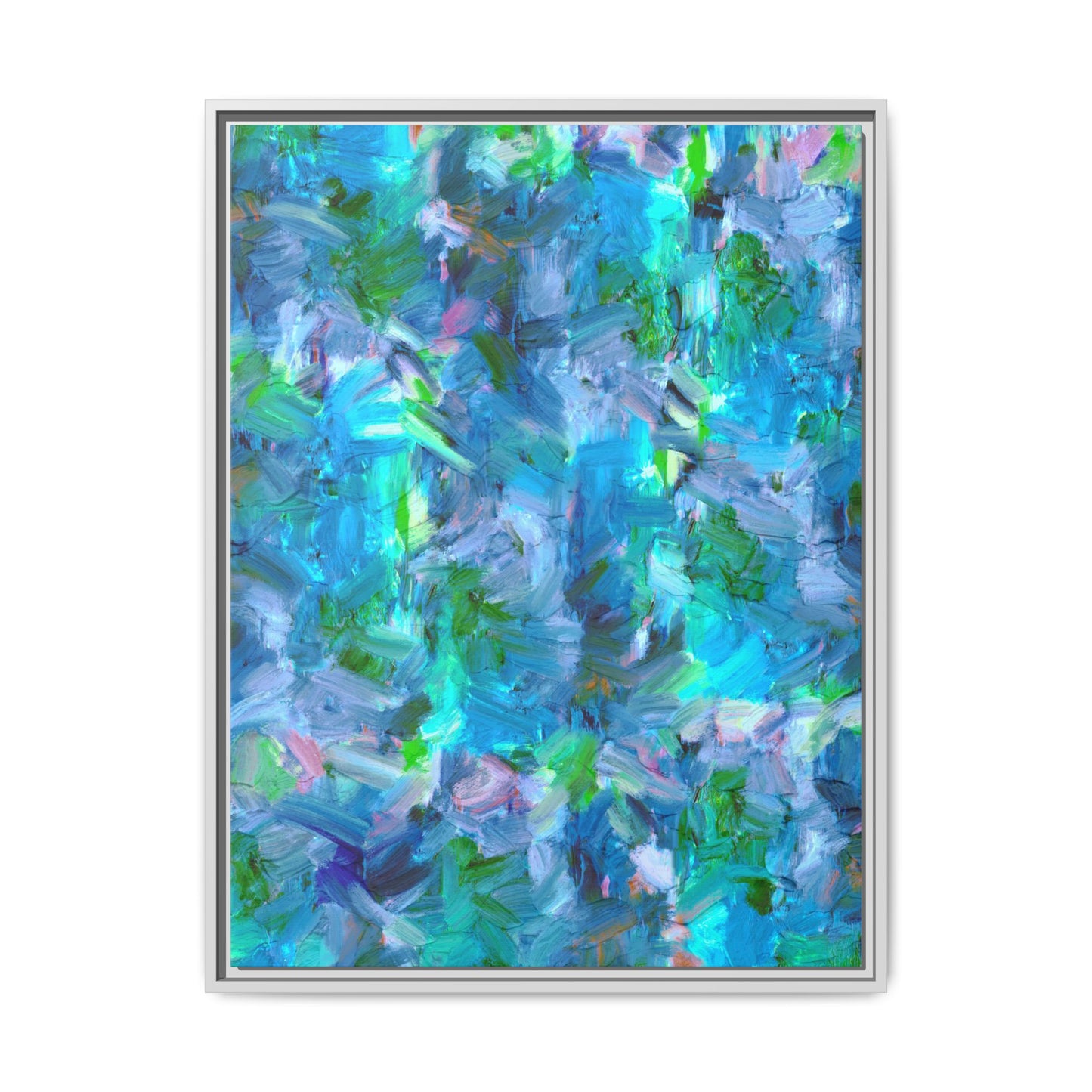 Cool Spring Framed Canvas