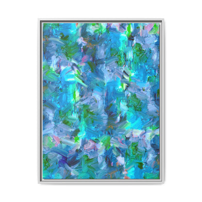 Cool Spring Framed Canvas