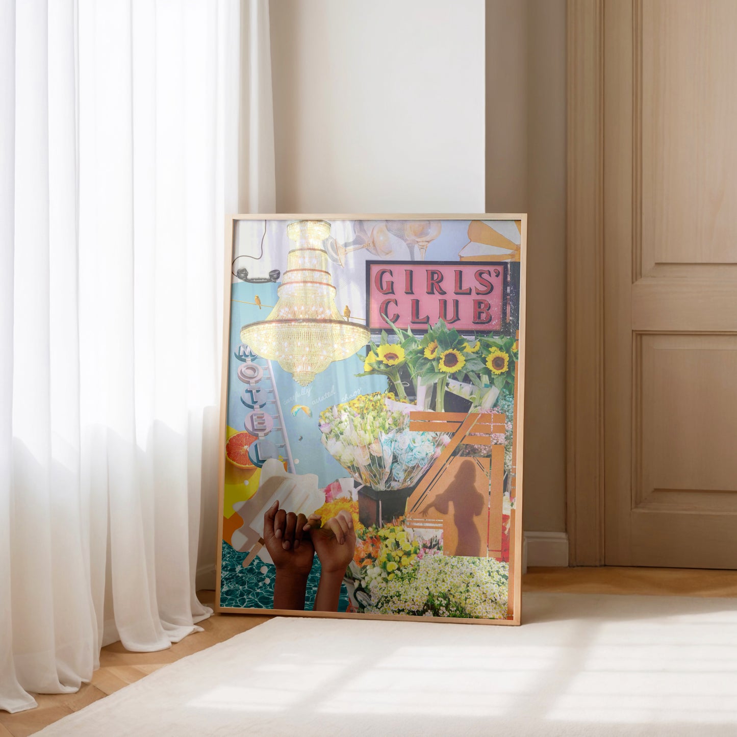Carefully Curated Chaos Poster
