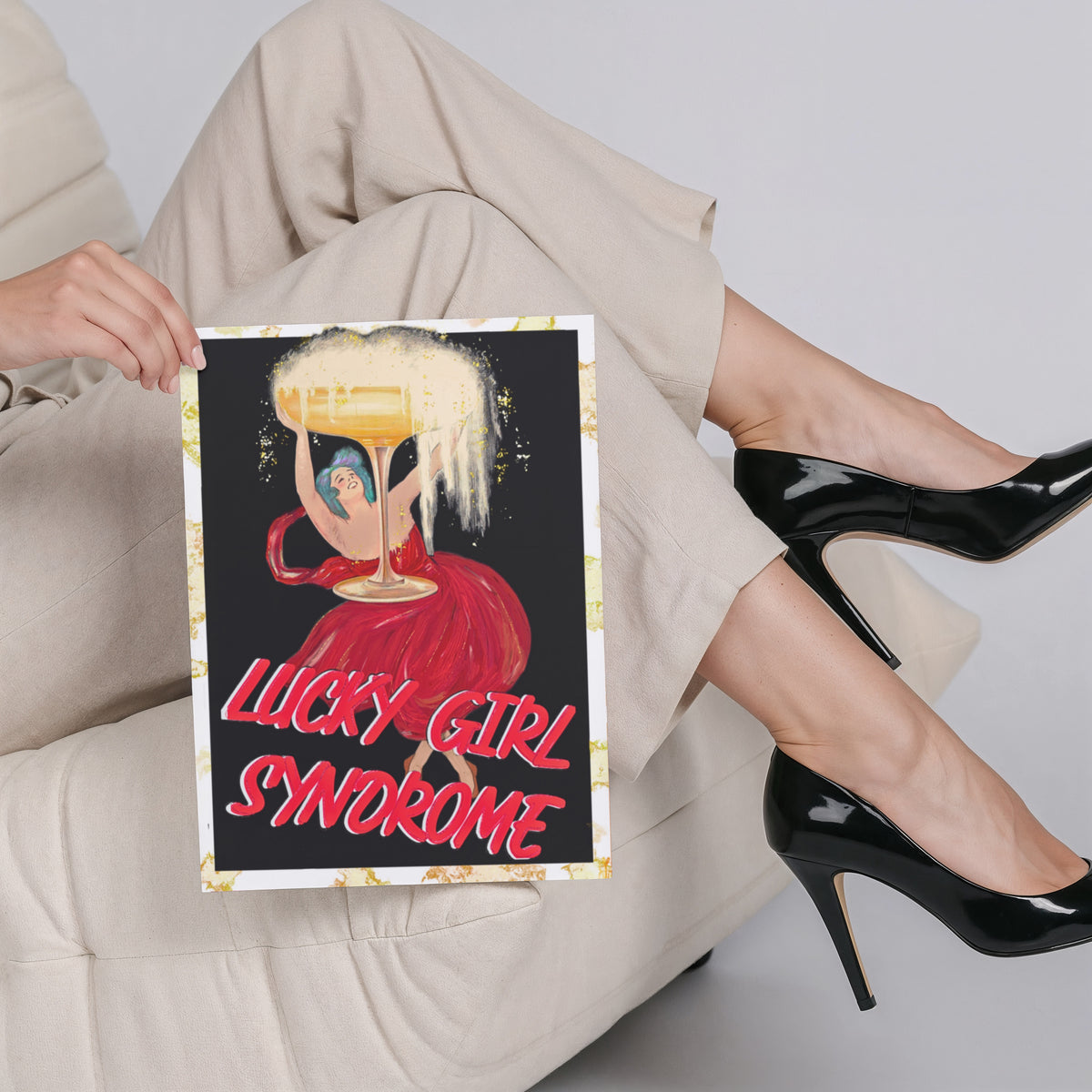Lucky Girl Syndrome Poster