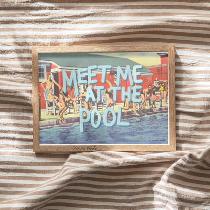 Pool Day Poster