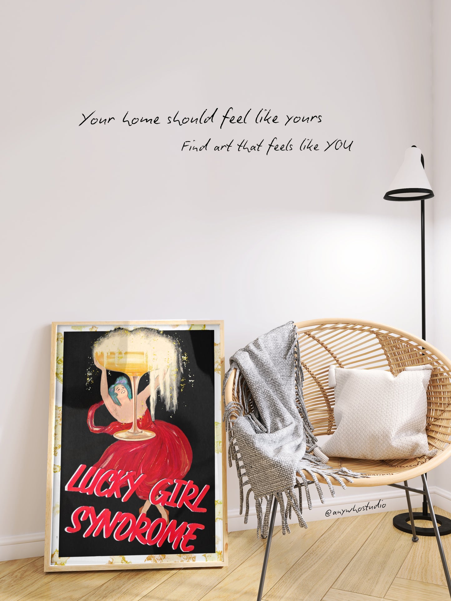 Lucky Girl Syndrome Poster