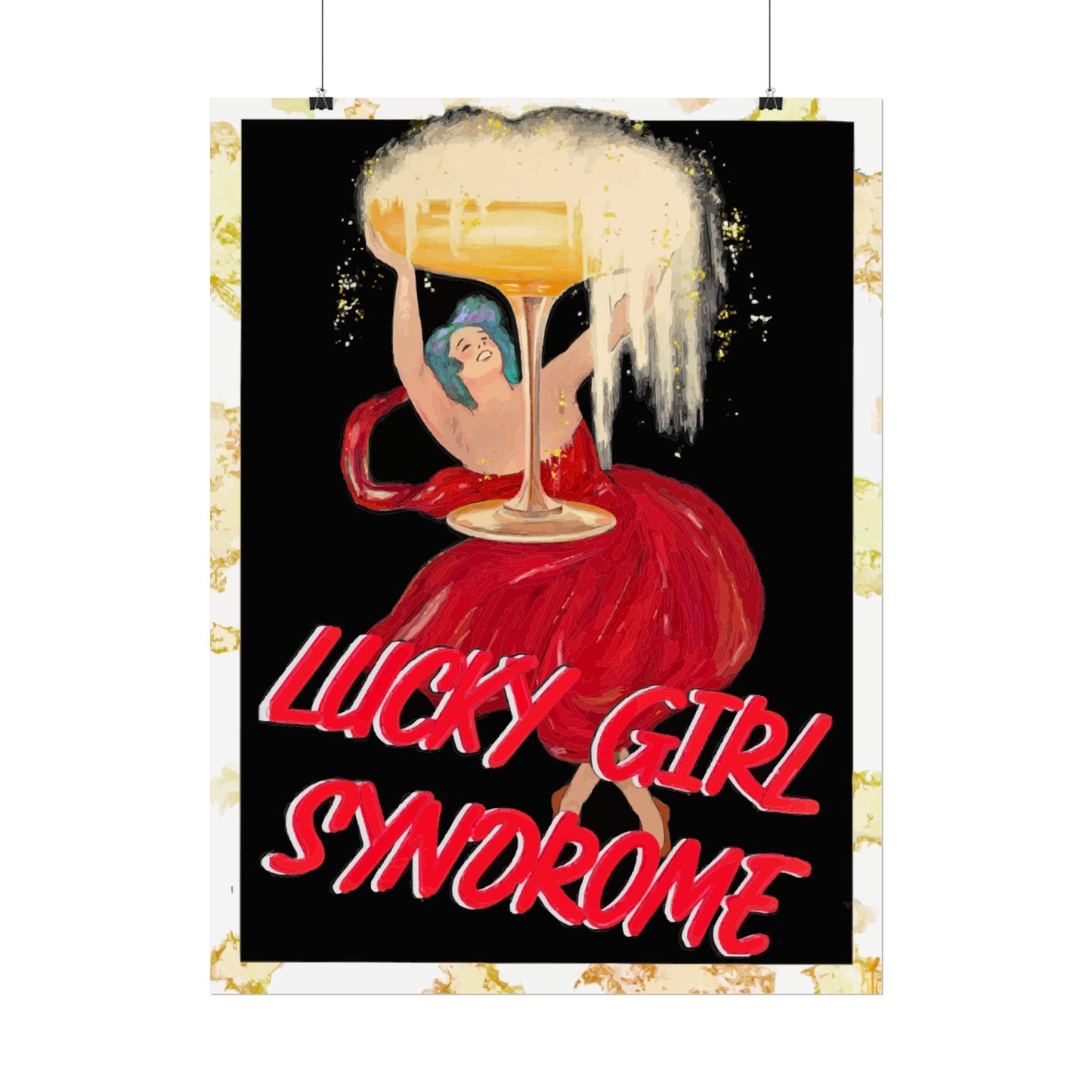 Lucky Girl Syndrome Poster