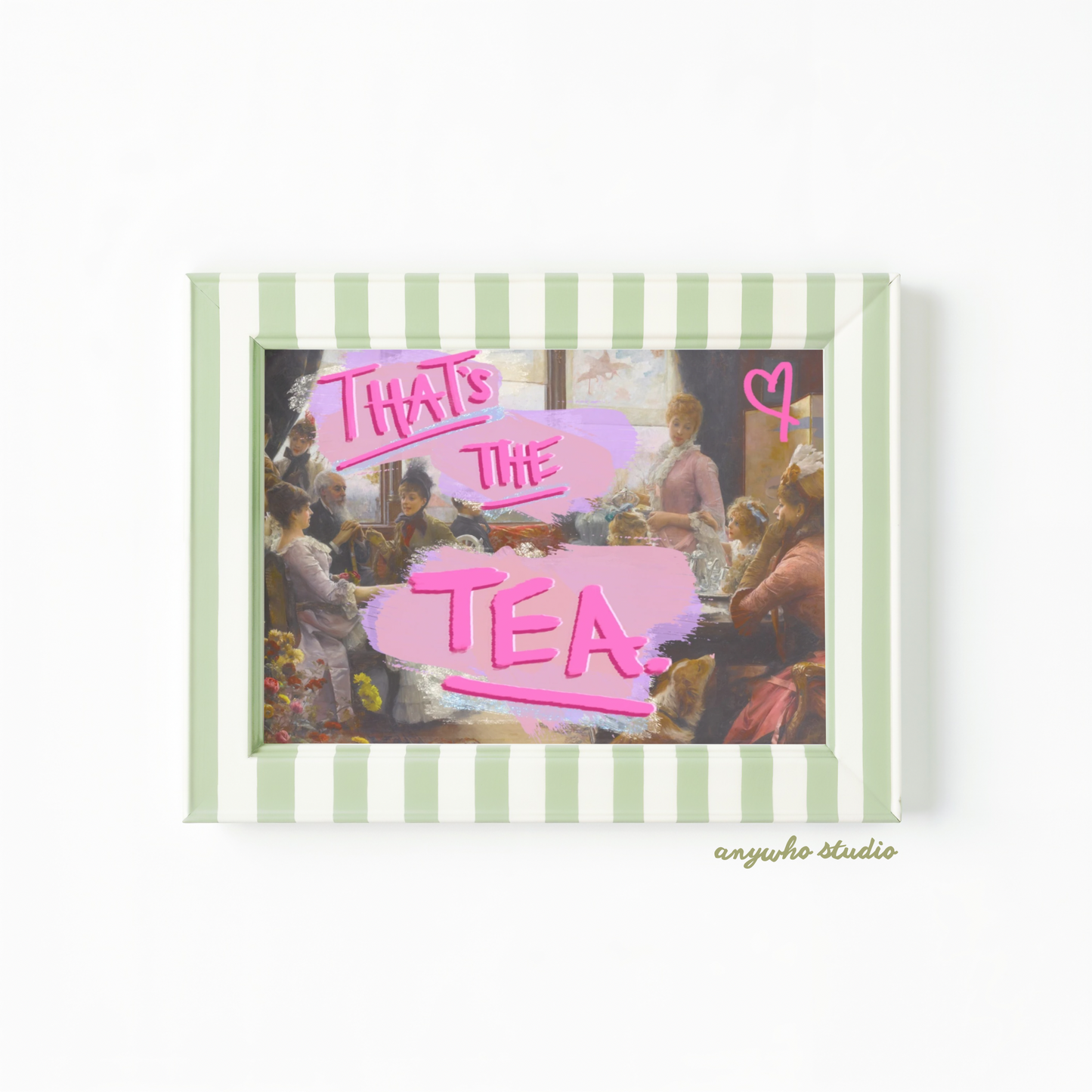 Tea Party Poster - Horizontal