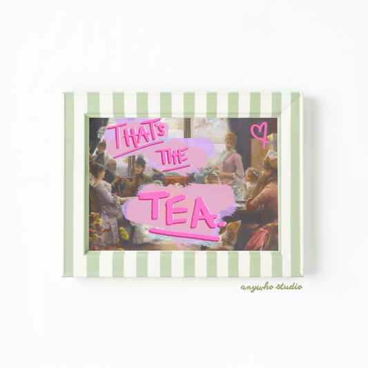 Tea Party Poster - Horizontal