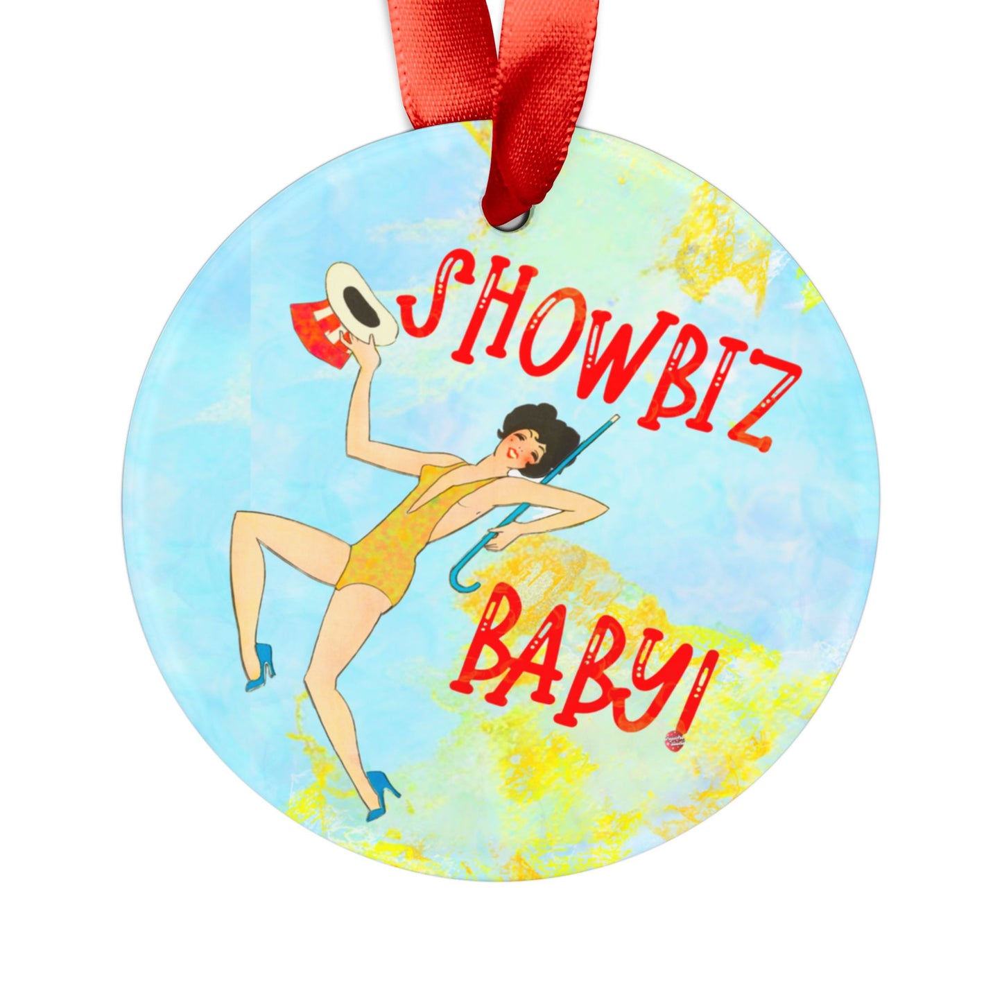 Showbiz Baby Ornament