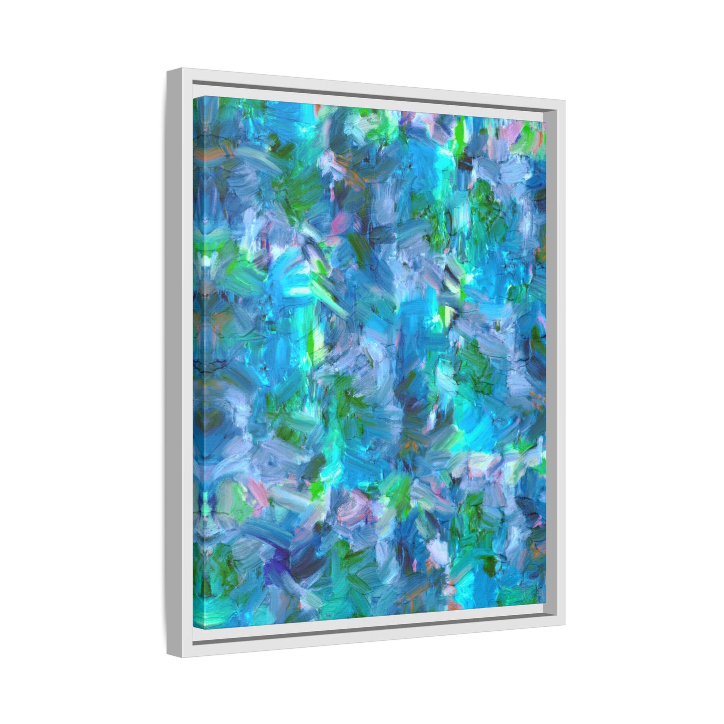 Cool Spring Framed Canvas