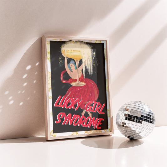 Lucky Girl Syndrome Poster
