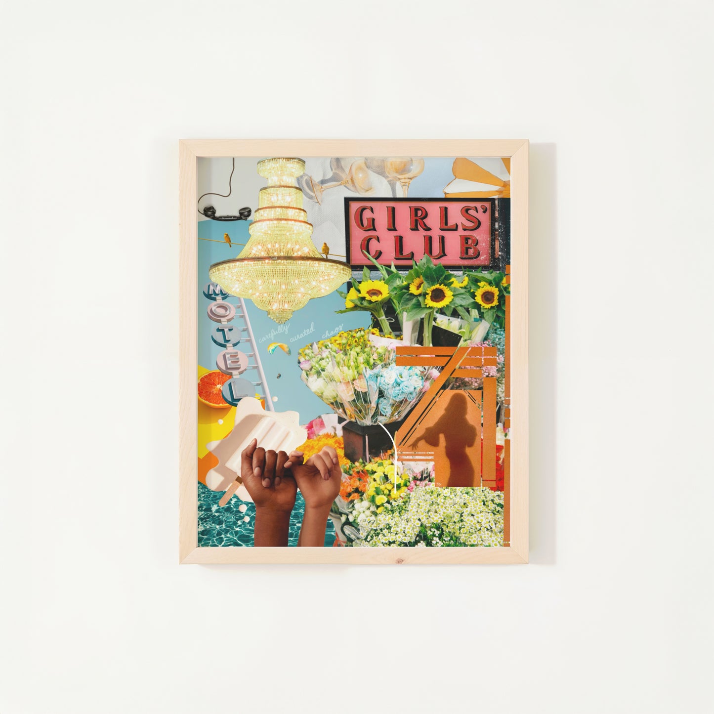Carefully Curated Chaos Poster