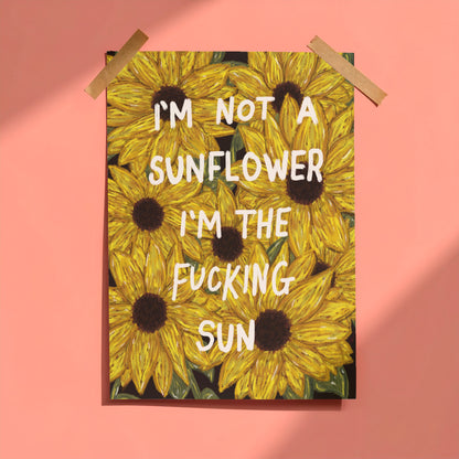 Sunflower Poster