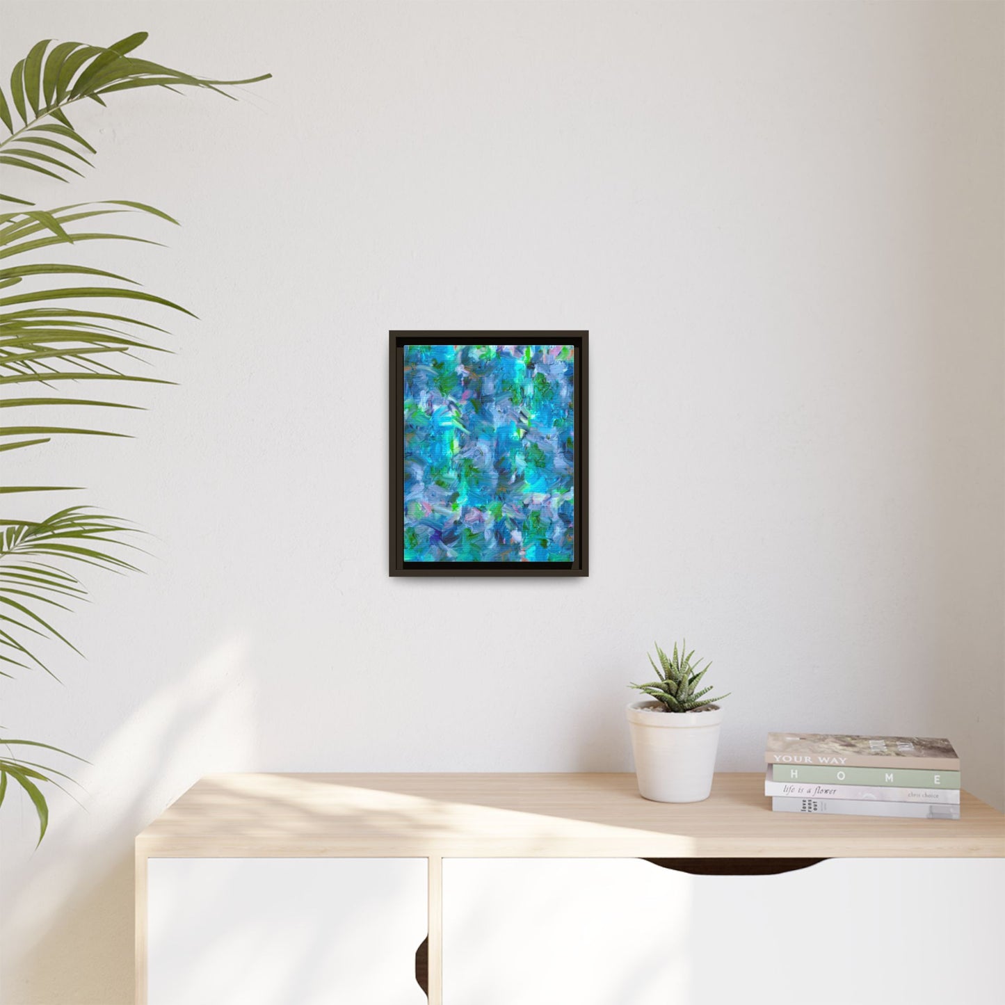 Cool Spring Framed Canvas