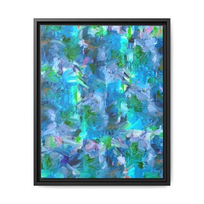 Cool Spring Framed Canvas