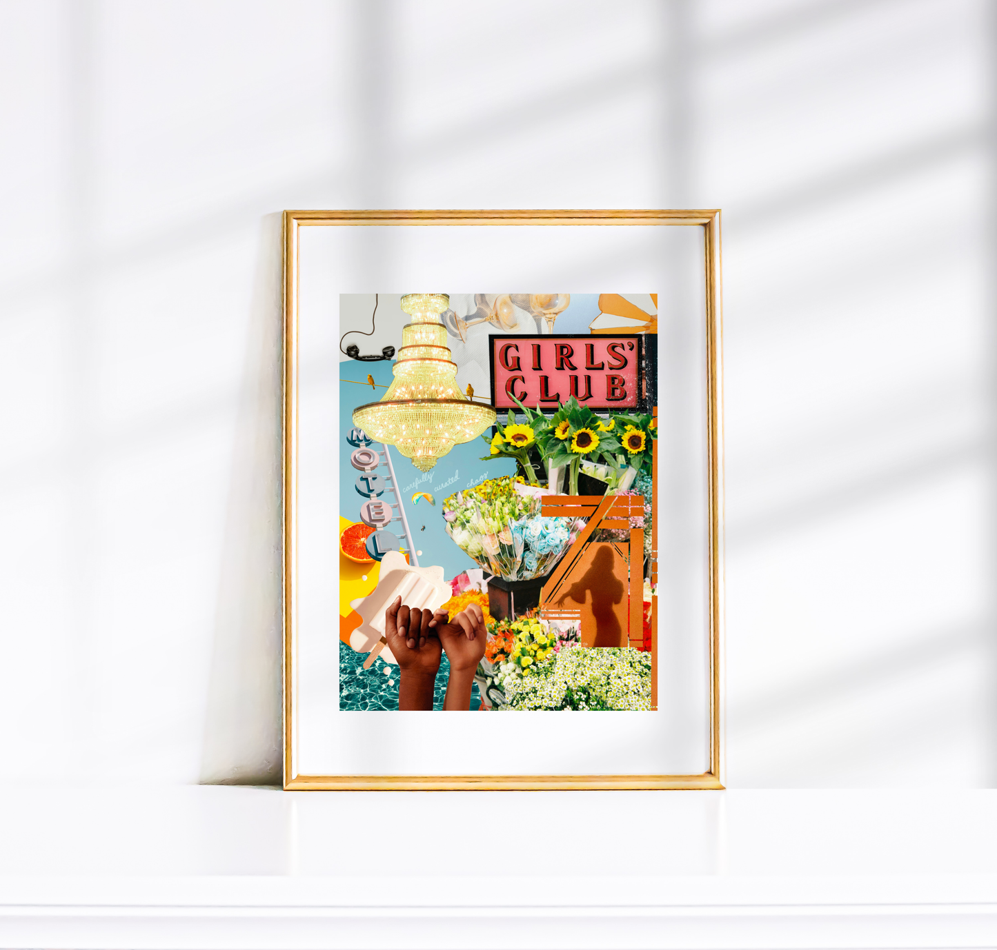 Carefully Curated Chaos Poster