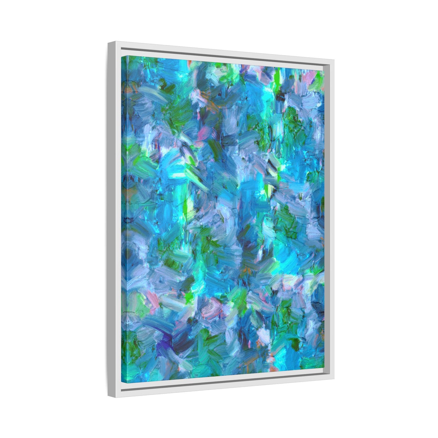 Cool Spring Framed Canvas