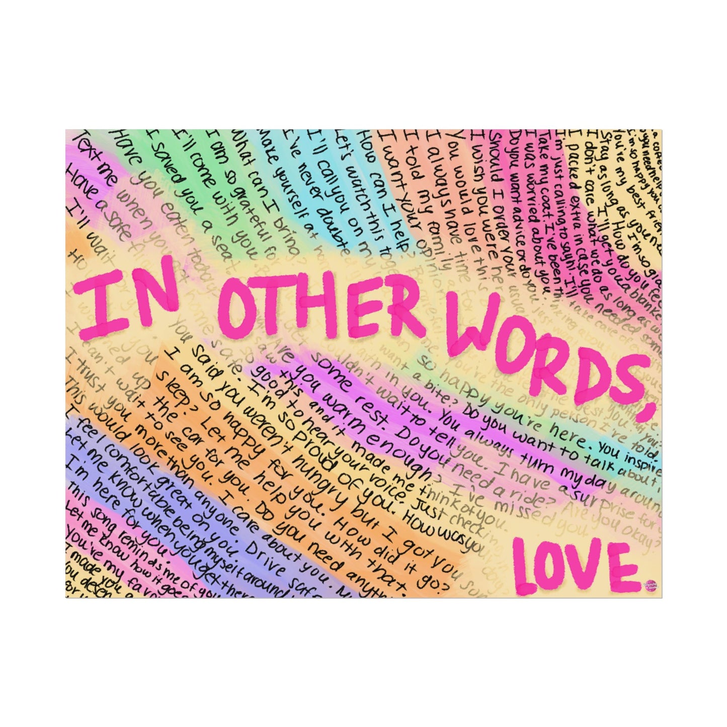 In Other Words Poster