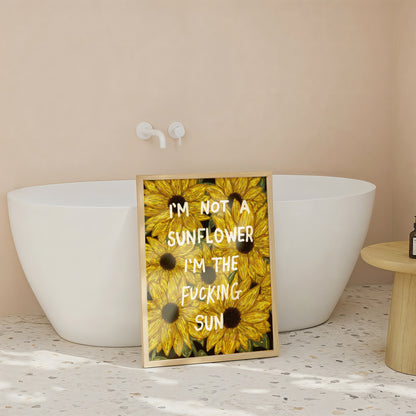 Sunflower Poster