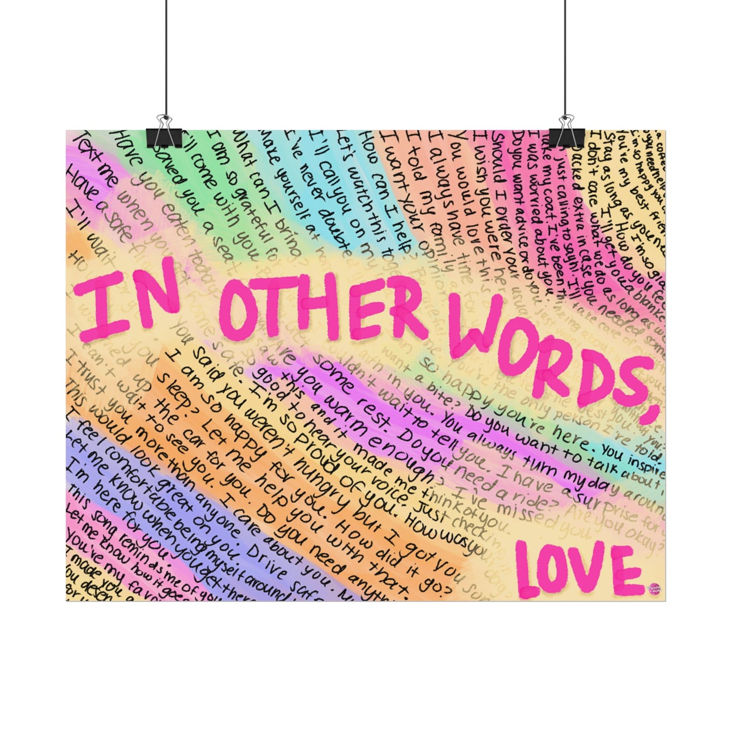 In Other Words Poster