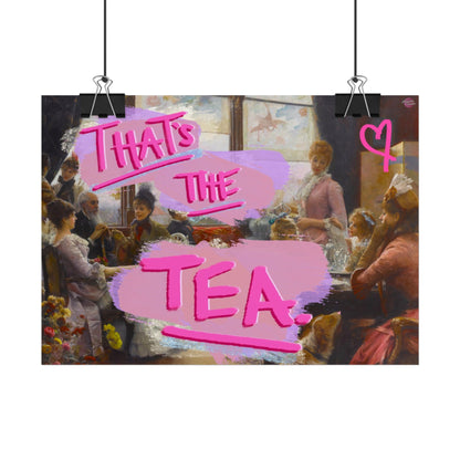 Tea Party Poster