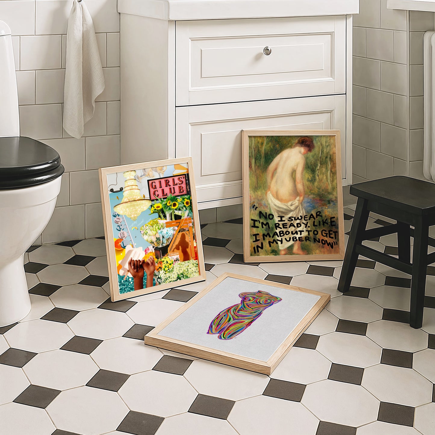 Carefully Curated Chaos Poster