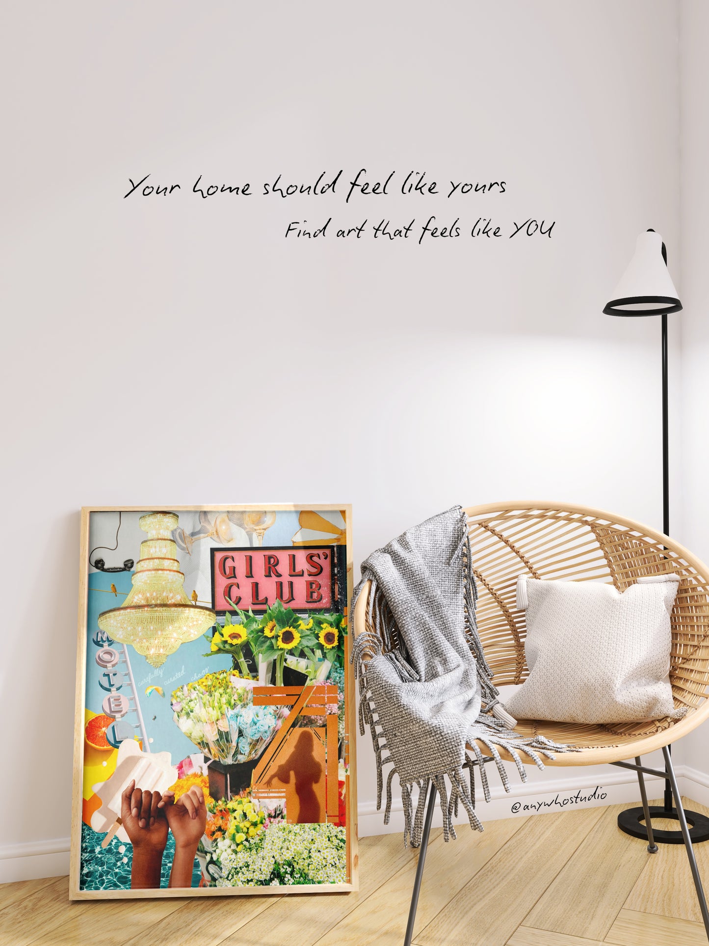 Carefully Curated Chaos Poster