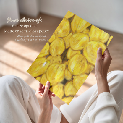 Lemon Basket Poster