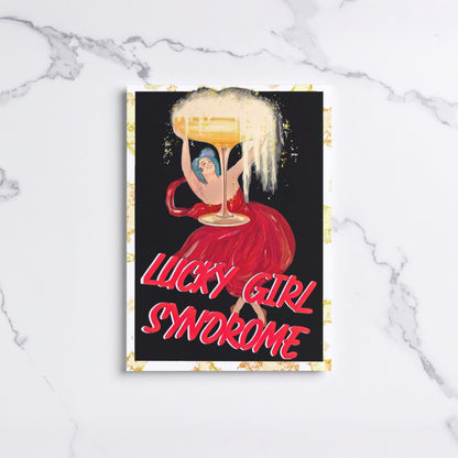 Lucky Girl Syndrome Poster
