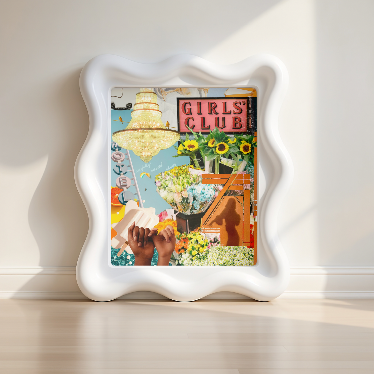 Carefully Curated Chaos Poster