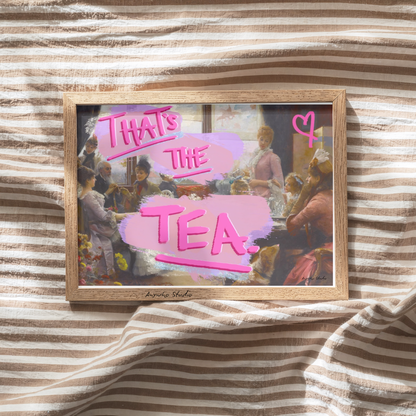 Tea Party Poster - Horizontal