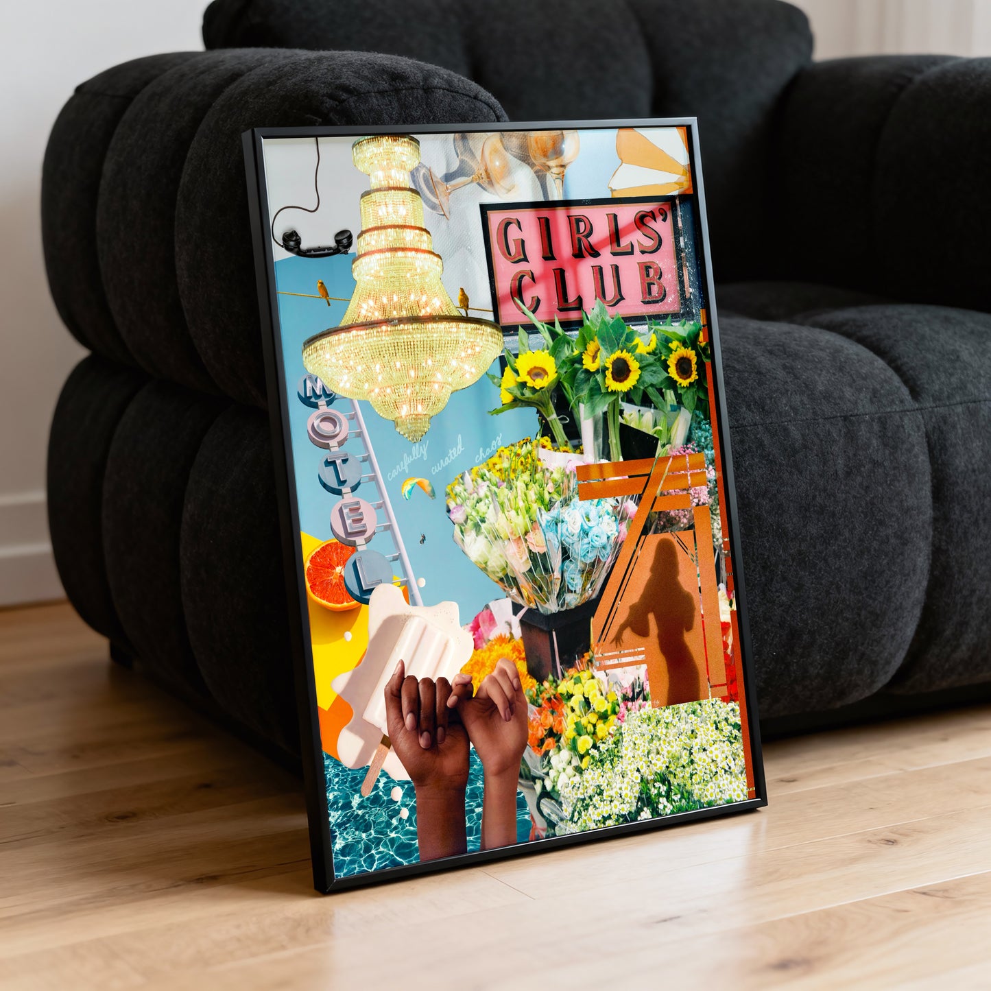 Carefully Curated Chaos Poster